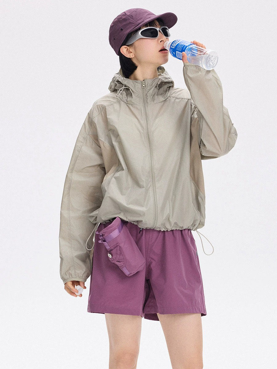 Breathable Ultra-Light UV Protection Hooded Jacket