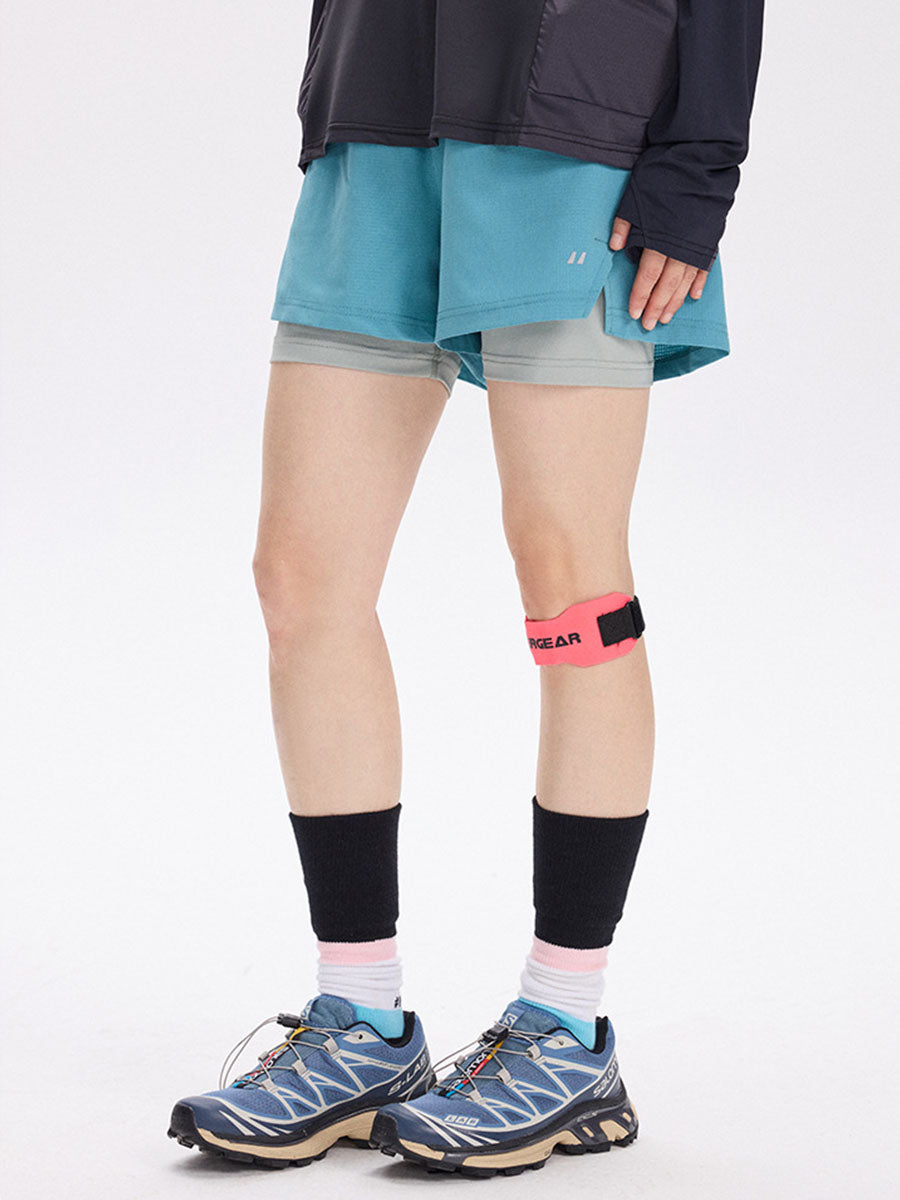 Double-Layer Quick-Dry Athletic Shorts with Inner Liner