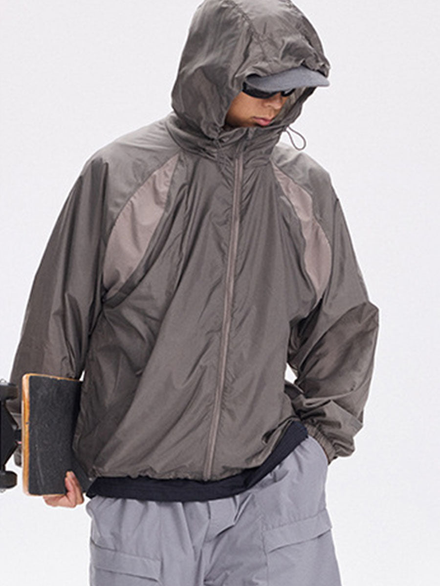 Lightweight Cooling Hooded Jacket with UV Protection