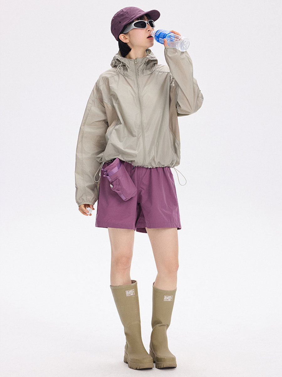 Breathable Ultra-Light UV Protection Hooded Jacket