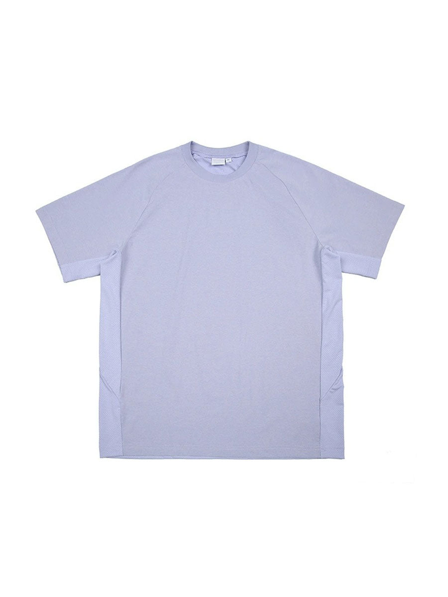 Lightweight Mesh Panel Quick-Dry T-Shirt