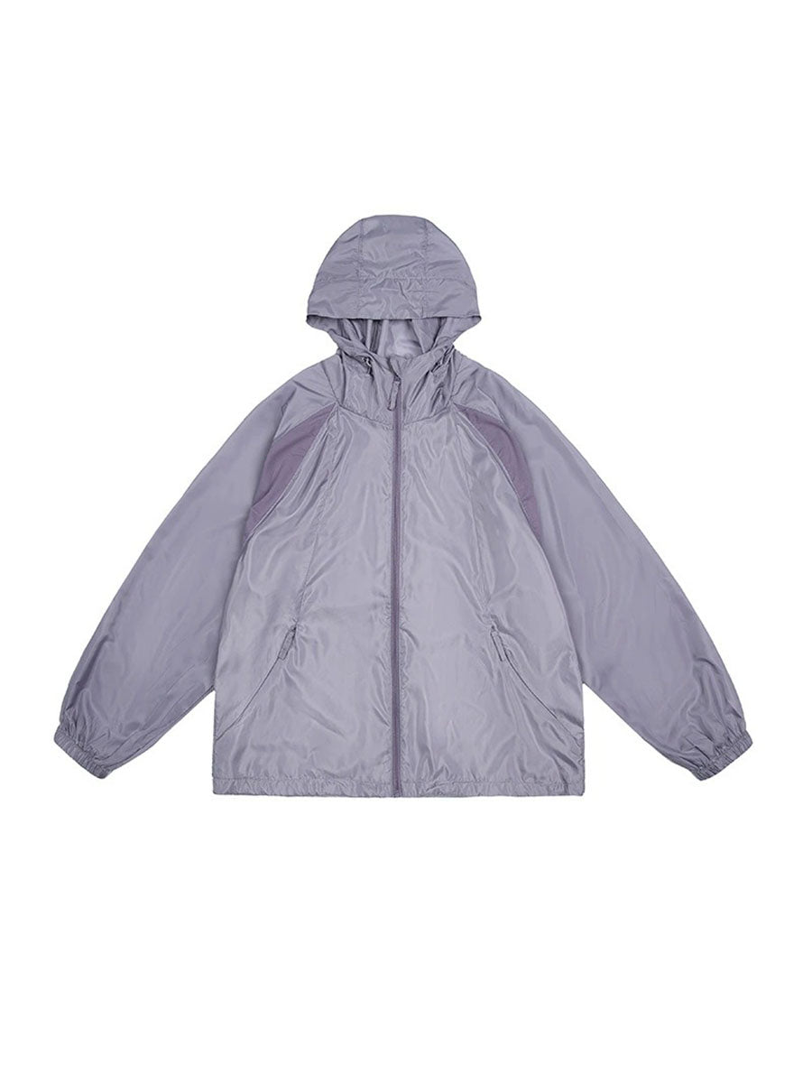 Lightweight Cooling Hooded Jacket with UV Protection