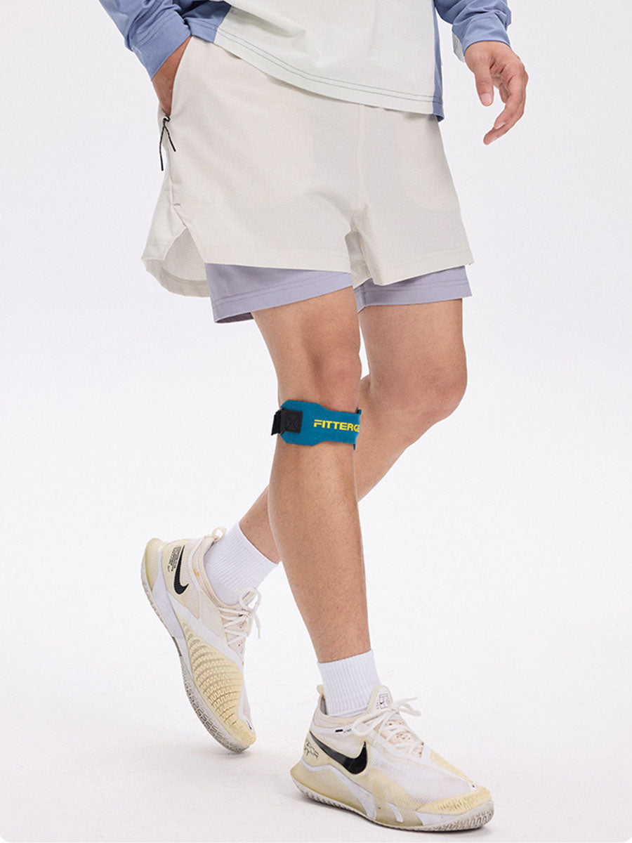 Double-Layer Quick-Dry Athletic Shorts with Inner Liner