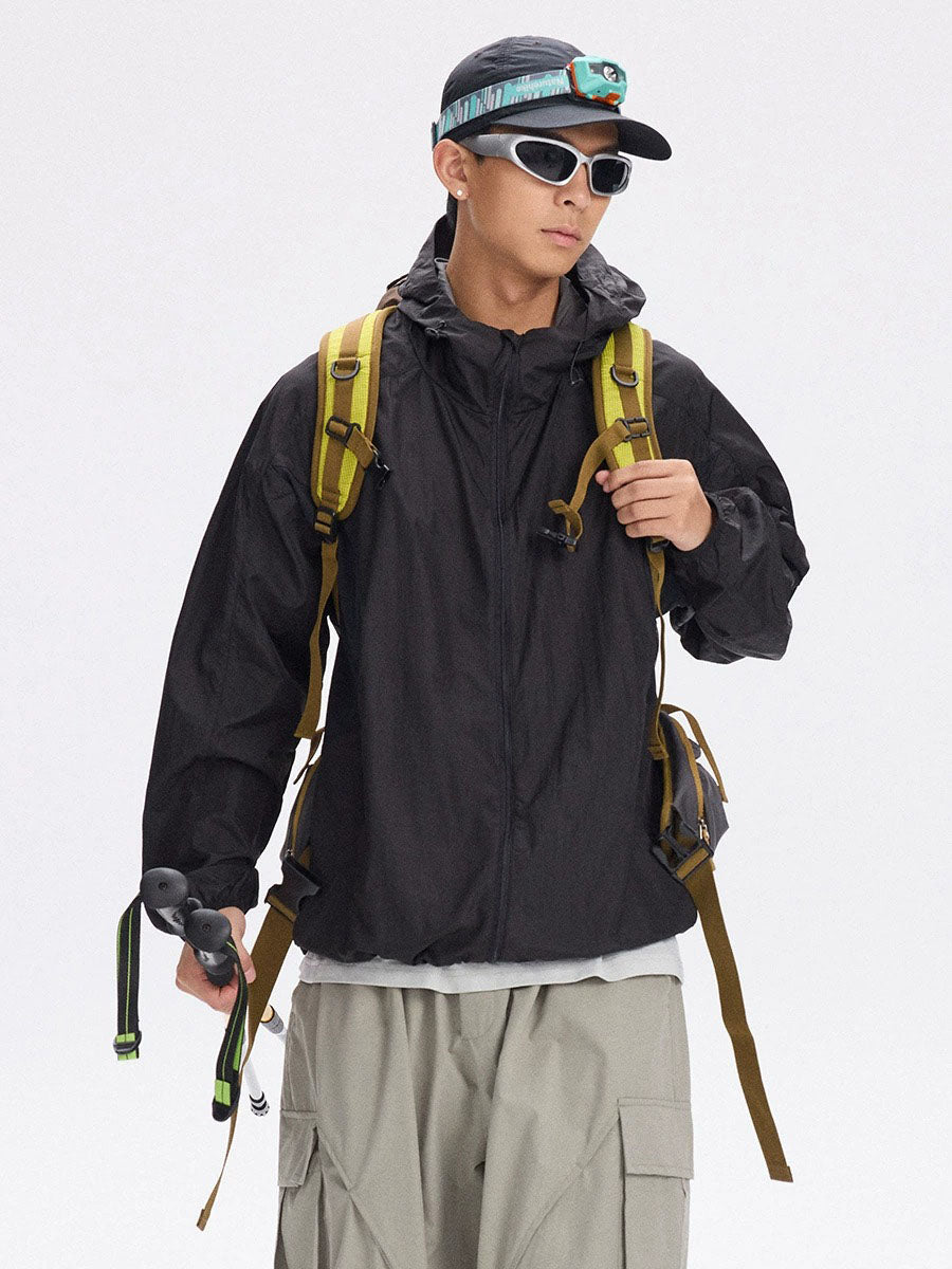 Breathable Ultra-Light UV Protection Hooded Jacket