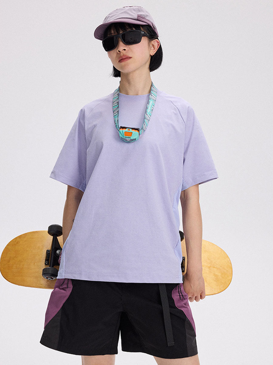 Lightweight Mesh Panel Quick-Dry T-Shirt