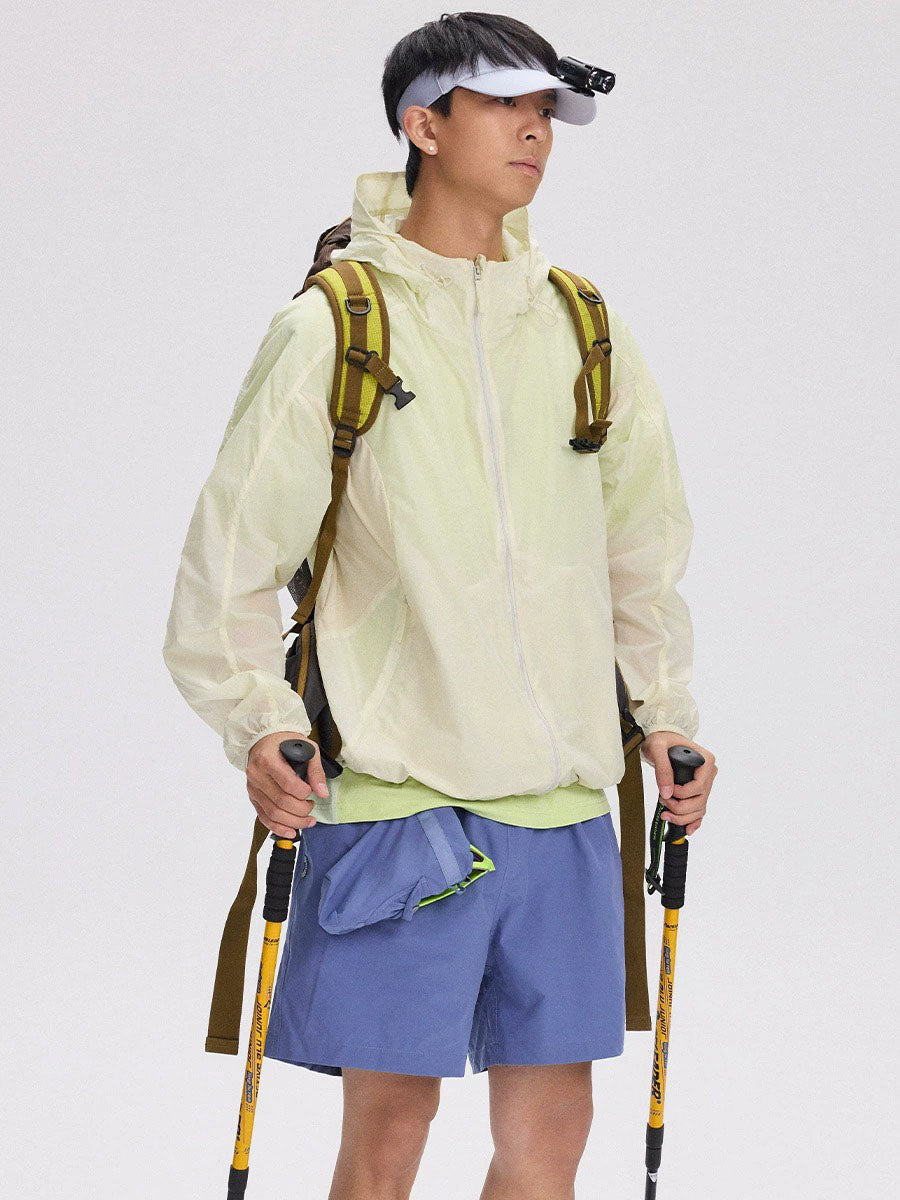 Breathable Ultra-Light UV Protection Hooded Jacket