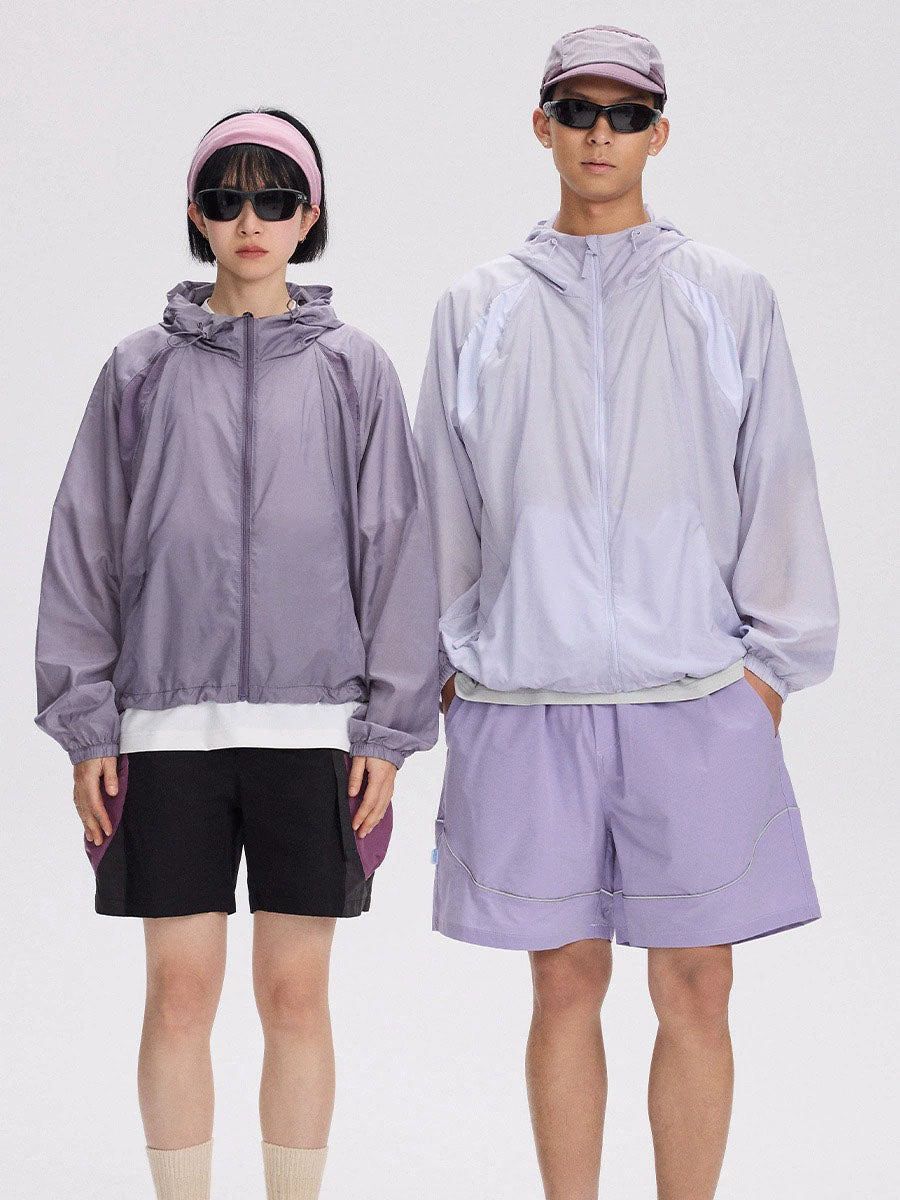 Lightweight Cooling Hooded Jacket with UV Protection