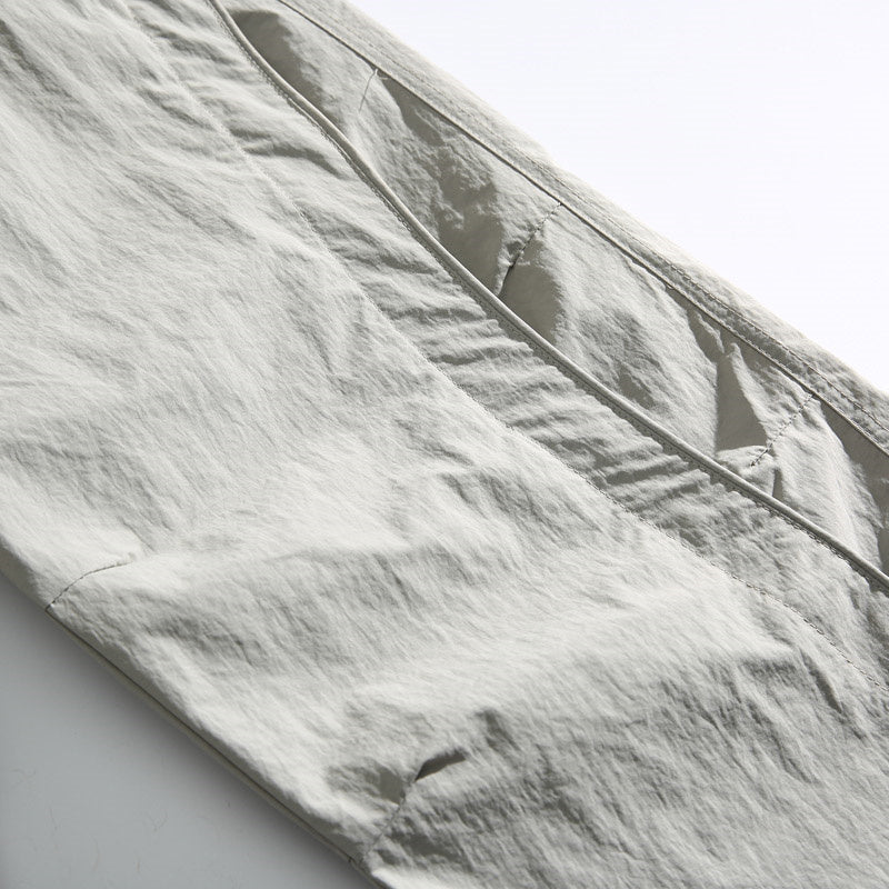 Solid Color Outdoor Loose-Fit Casual Pants