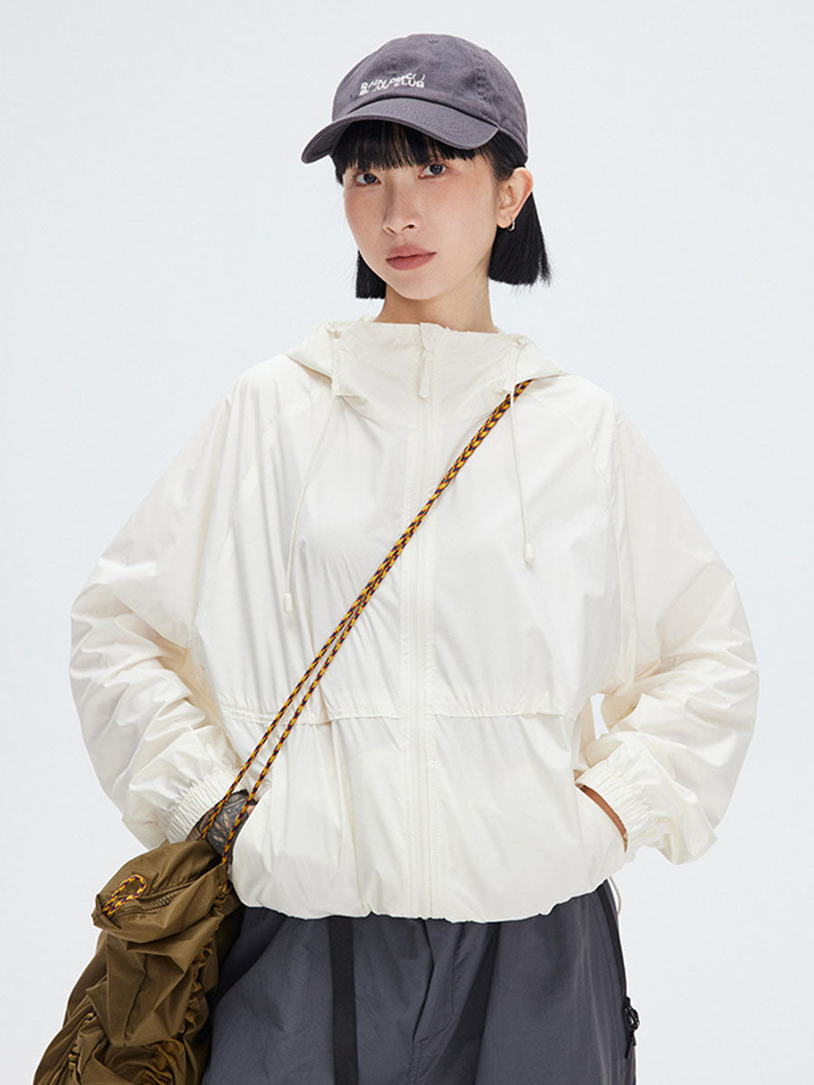 Lightweight UV Protection Windproof Hooded Jacket