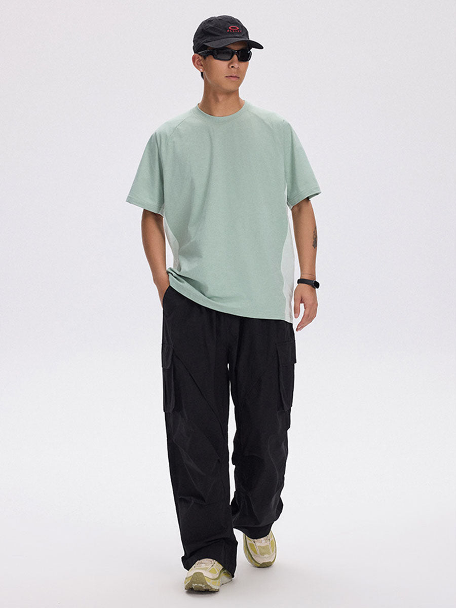 Lightweight Mesh Panel Quick-Dry T-Shirt