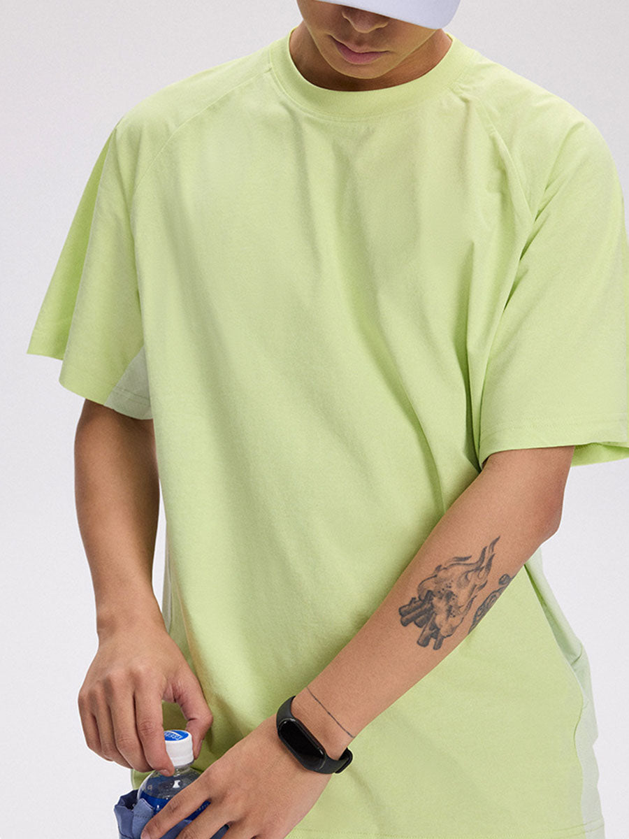 Lightweight Mesh Panel Quick-Dry T-Shirt