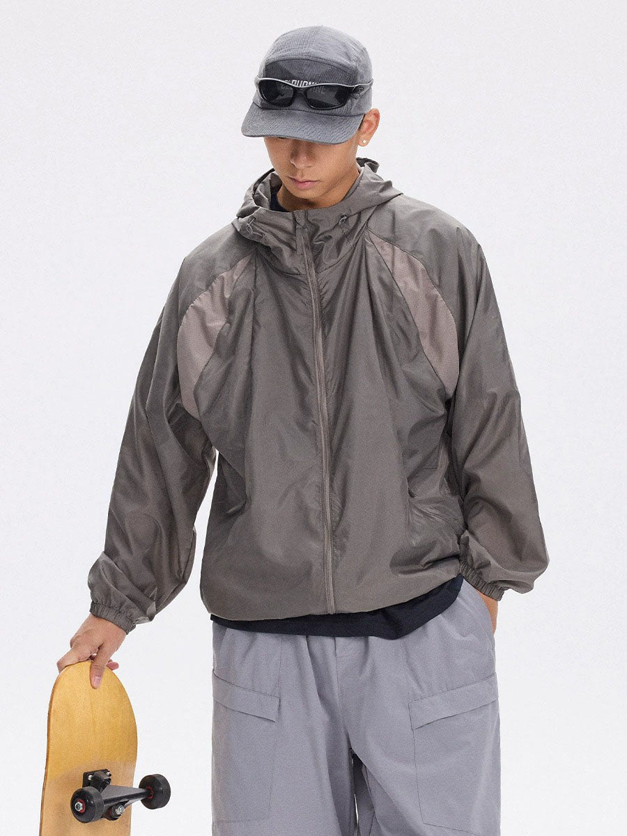 Lightweight Cooling Hooded Jacket with UV Protection