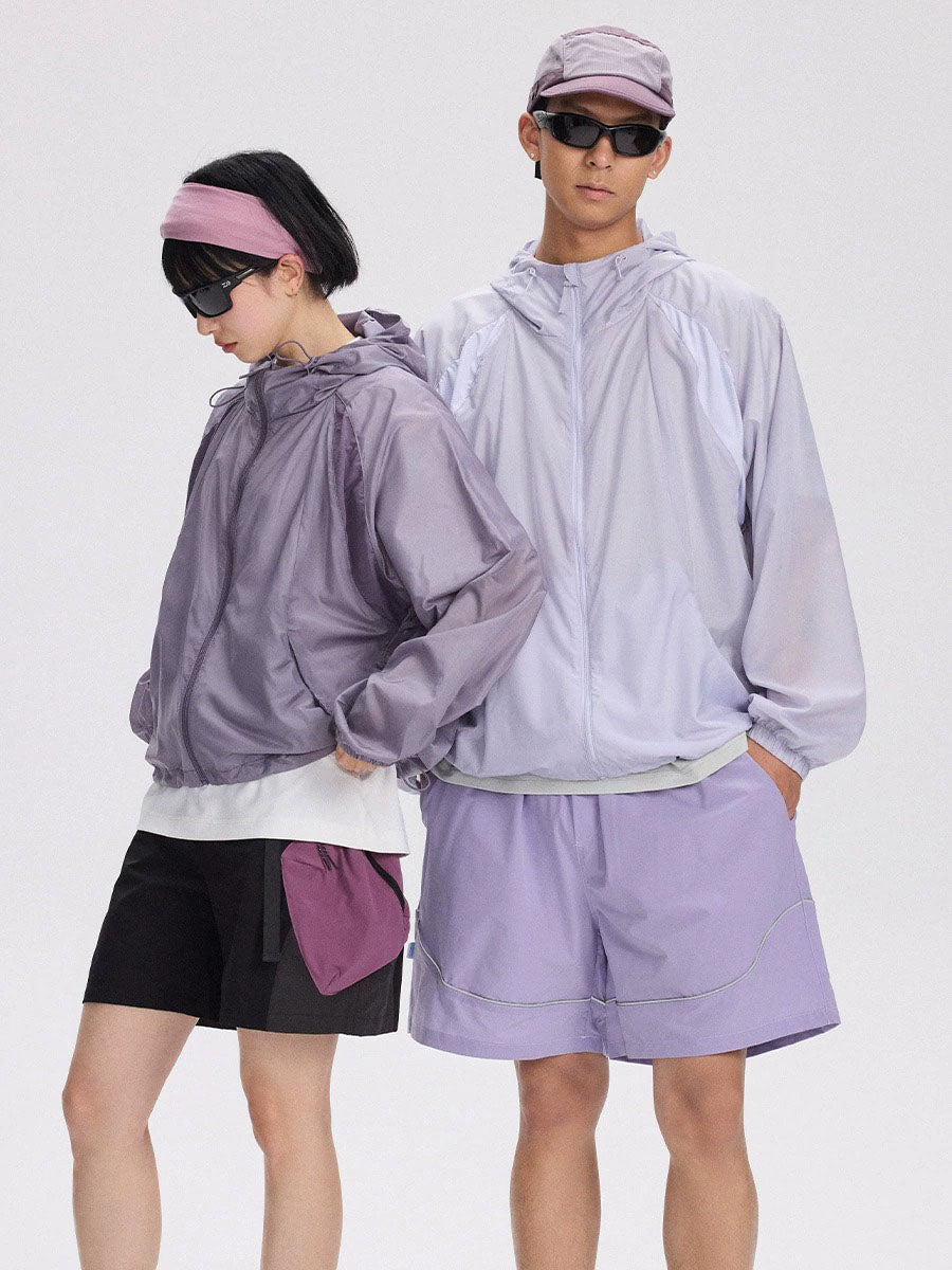 Lightweight Cooling Hooded Jacket with UV Protection