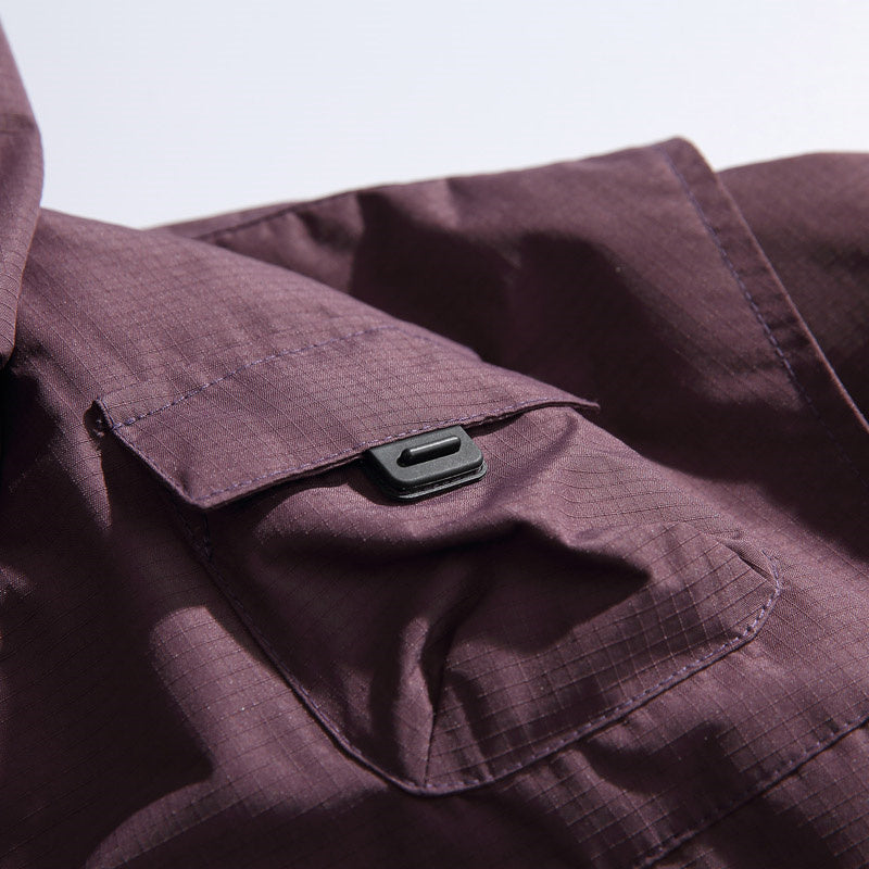 Fake Two-Piece Windproof Outdoor Jacket