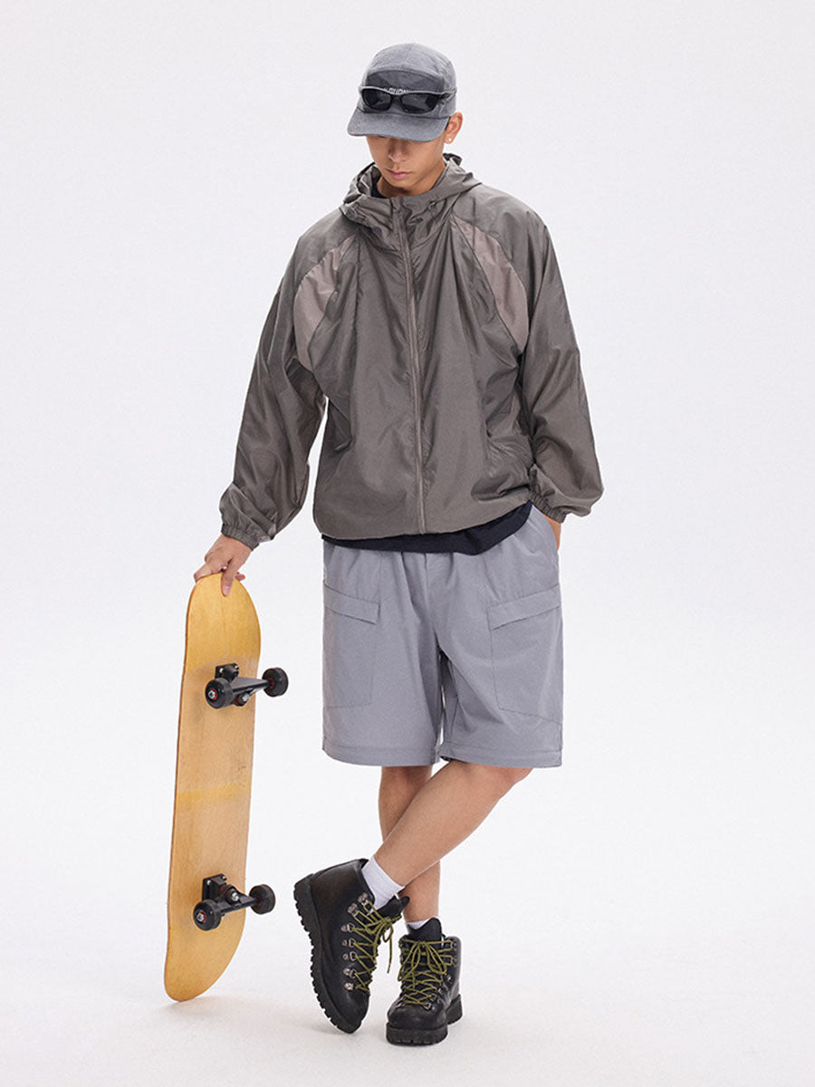 Lightweight Cooling Hooded Jacket with UV Protection