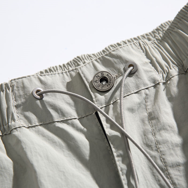 Solid Color Outdoor Loose-Fit Casual Pants