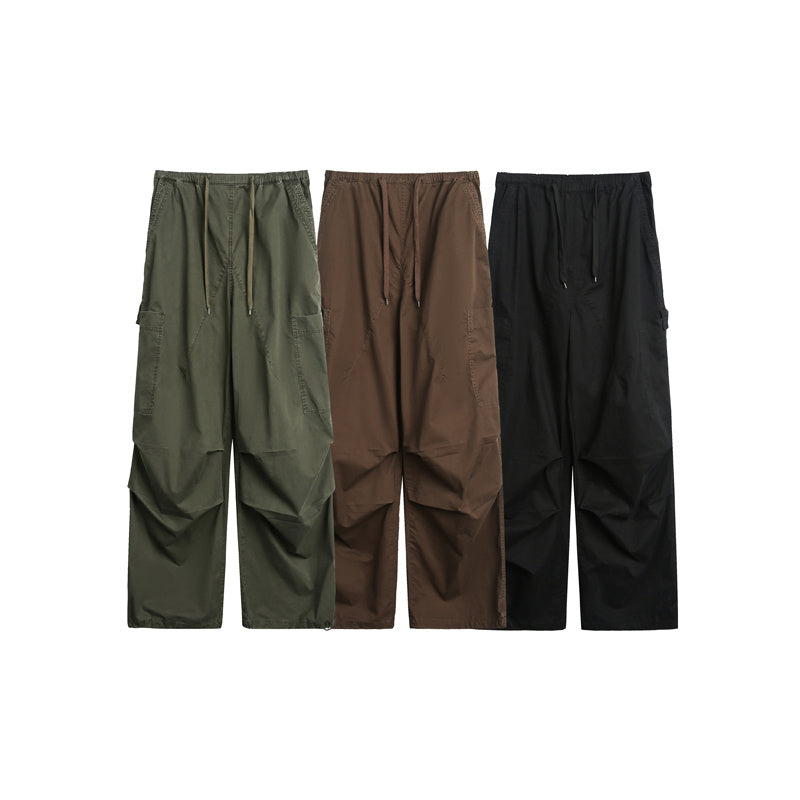 Outdoor Drawstring Unisex Cargo Pants