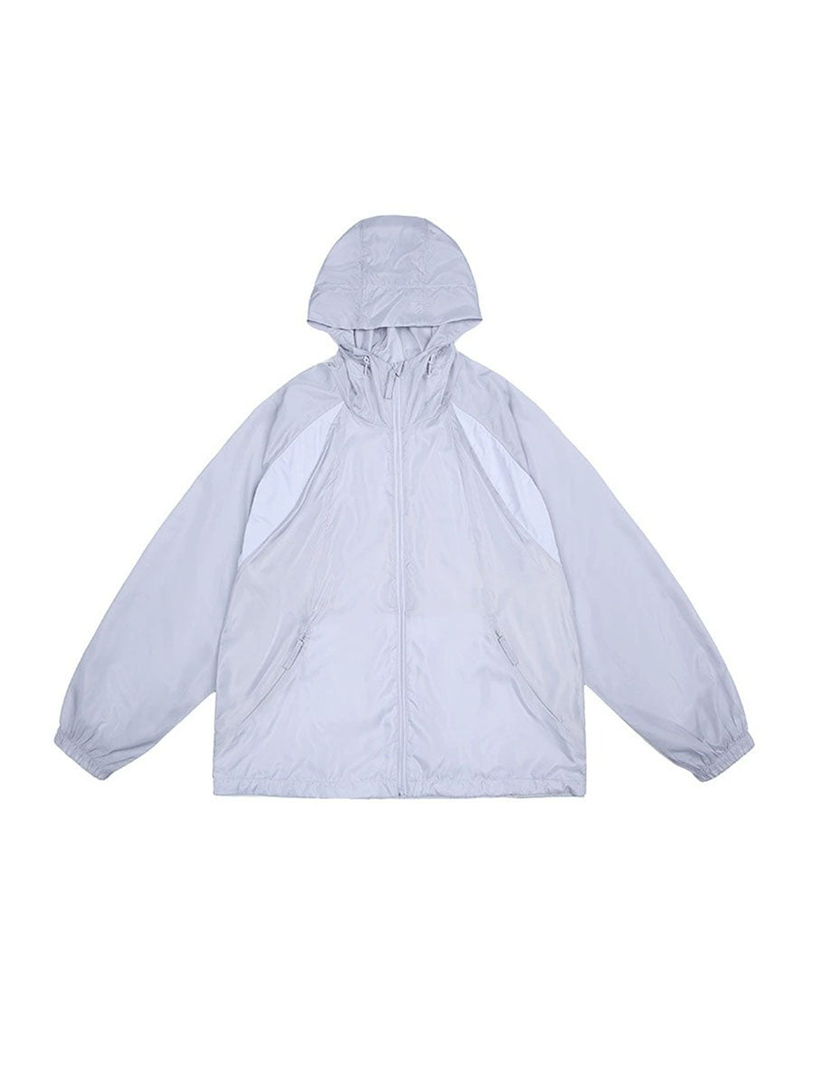 Lightweight Cooling Hooded Jacket with UV Protection