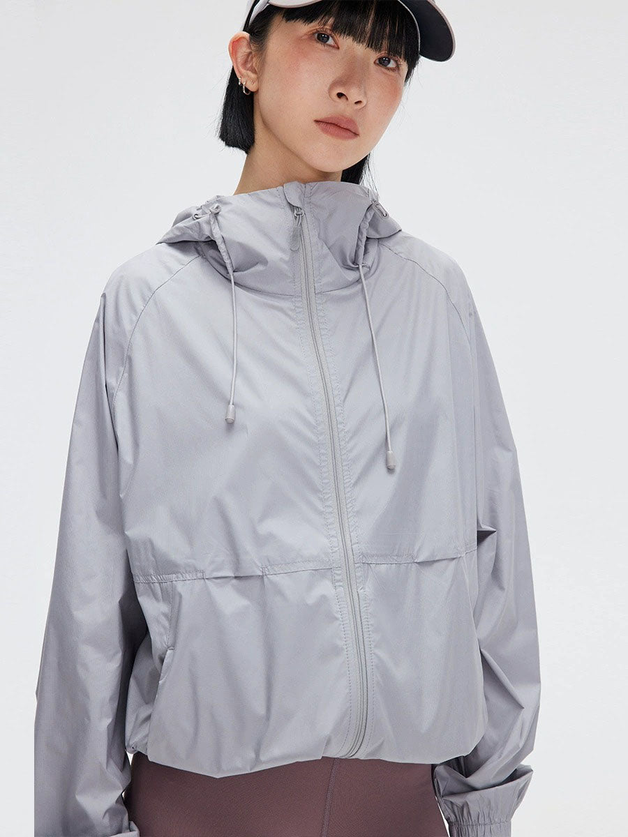 Lightweight UV Protection Windproof Hooded Jacket