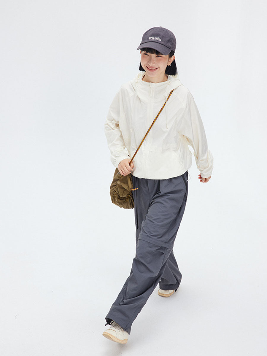 Lightweight UV Protection Windproof Hooded Jacket