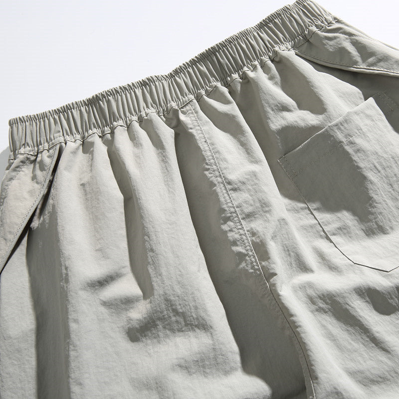 Solid Color Outdoor Loose-Fit Casual Pants