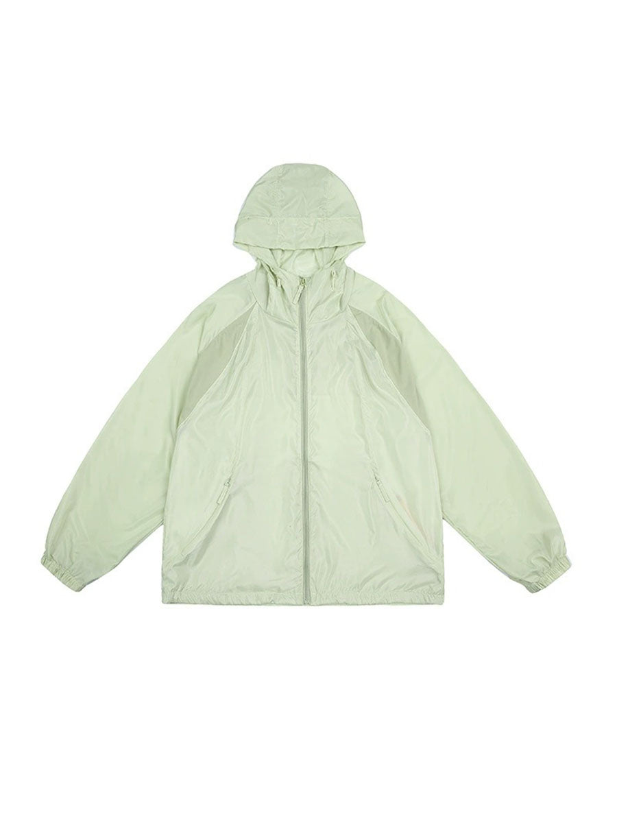 Lightweight Cooling Hooded Jacket with UV Protection