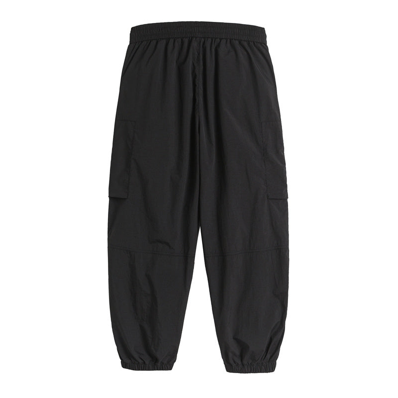 Outdoor Loose-Fit Cargo Pants with Jogger Cuffs