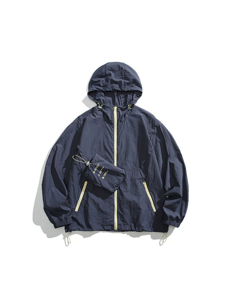 Lightweight Quick-Dry Hooded Jacket