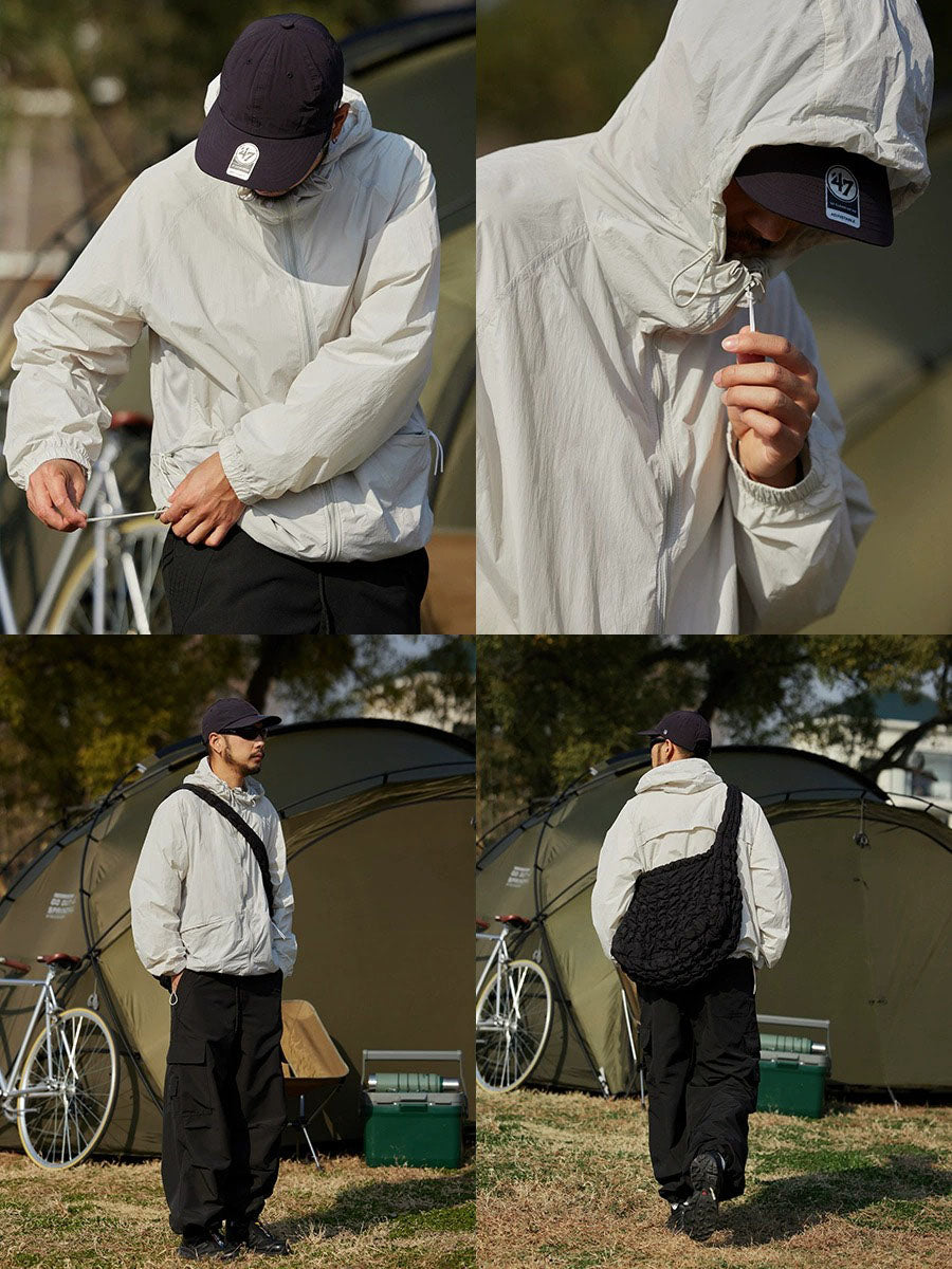Lightweight UV Protection Windproof Hooded Jacket