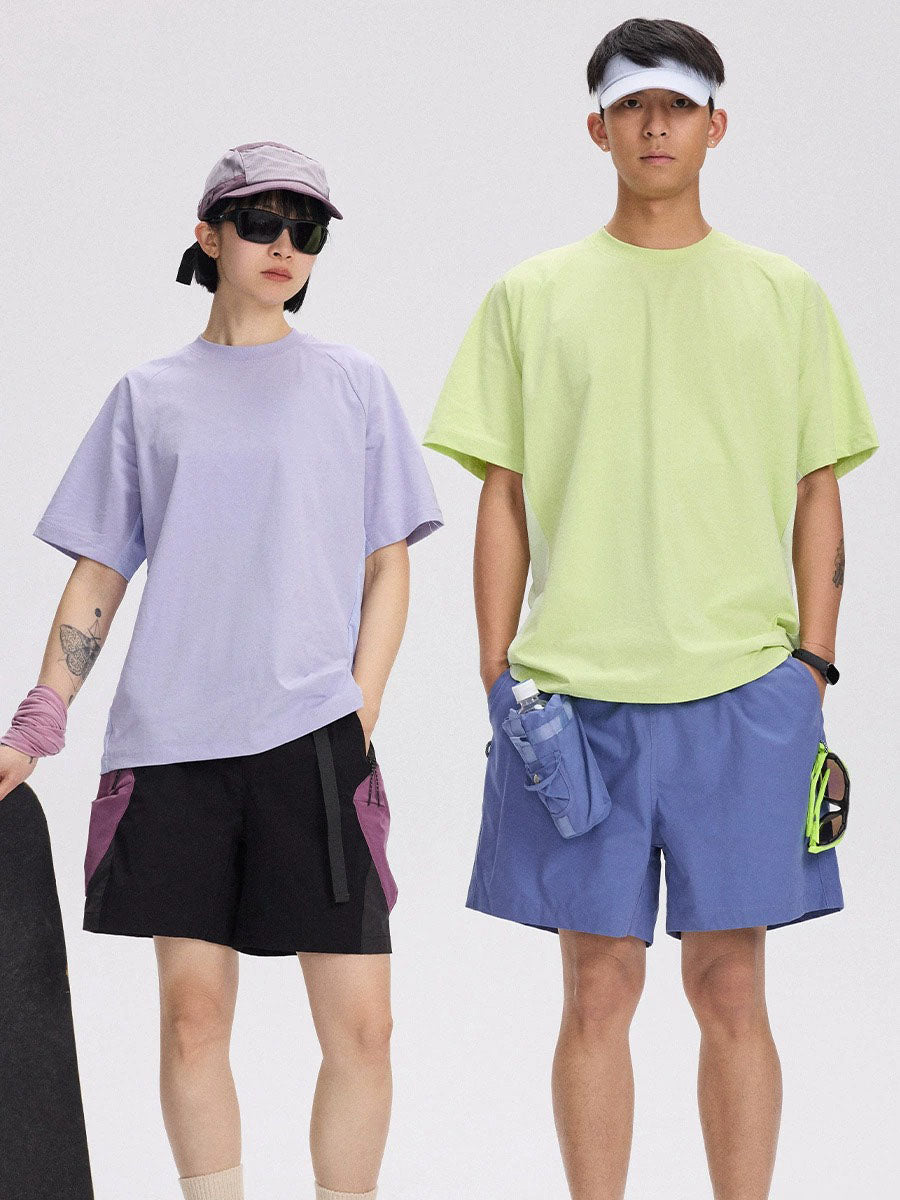 Lightweight Mesh Panel Quick-Dry T-Shirt