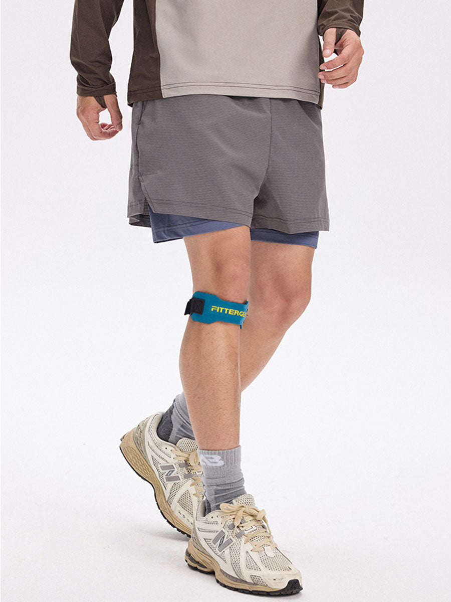 Double-Layer Quick-Dry Athletic Shorts with Inner Liner