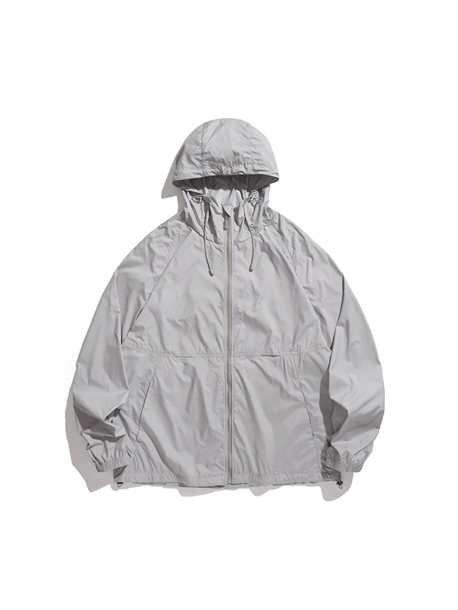 Lightweight UV Protection Windproof Hooded Jacket