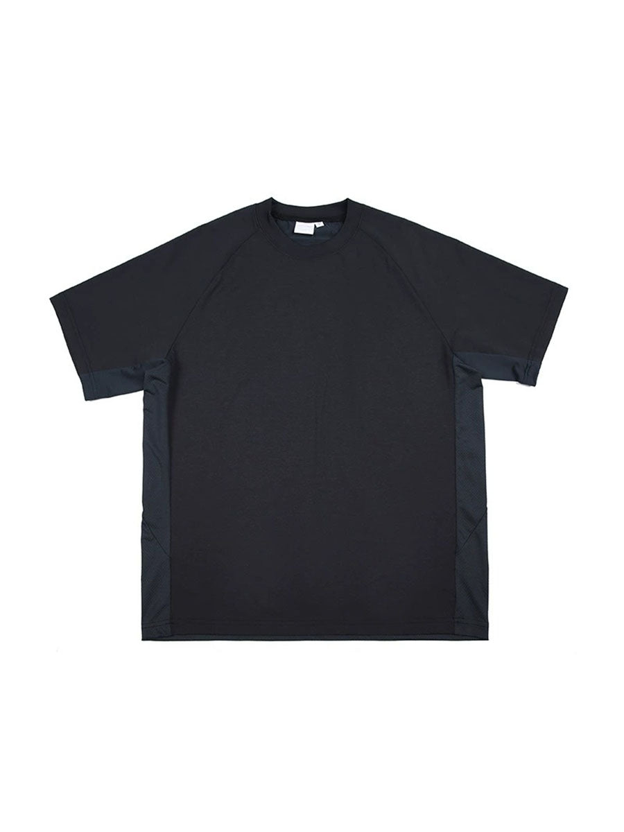 Lightweight Mesh Panel Quick-Dry T-Shirt