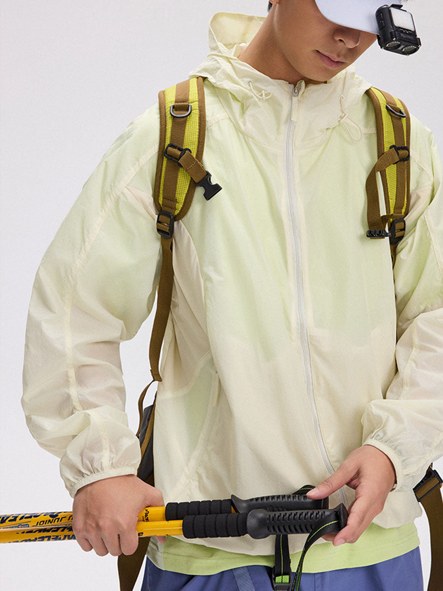 Breathable Ultra-Light UV Protection Hooded Jacket