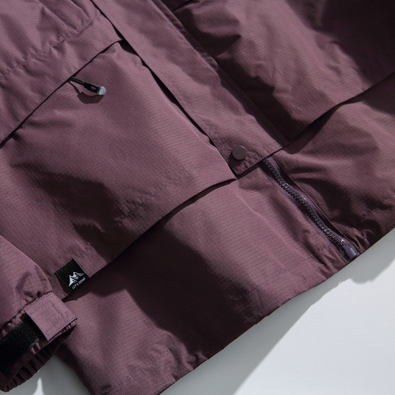 Fake Two-Piece Windproof Outdoor Jacket