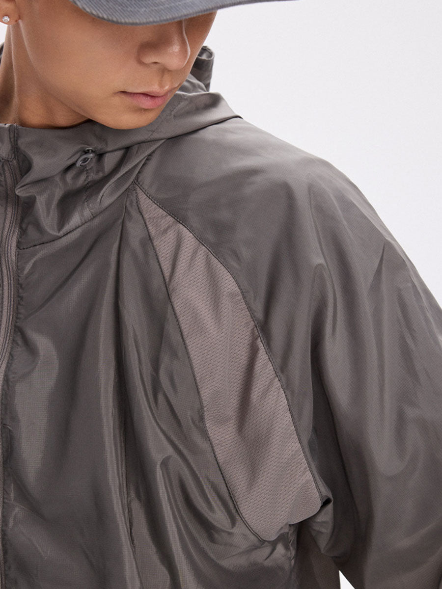 Lightweight Cooling Hooded Jacket with UV Protection