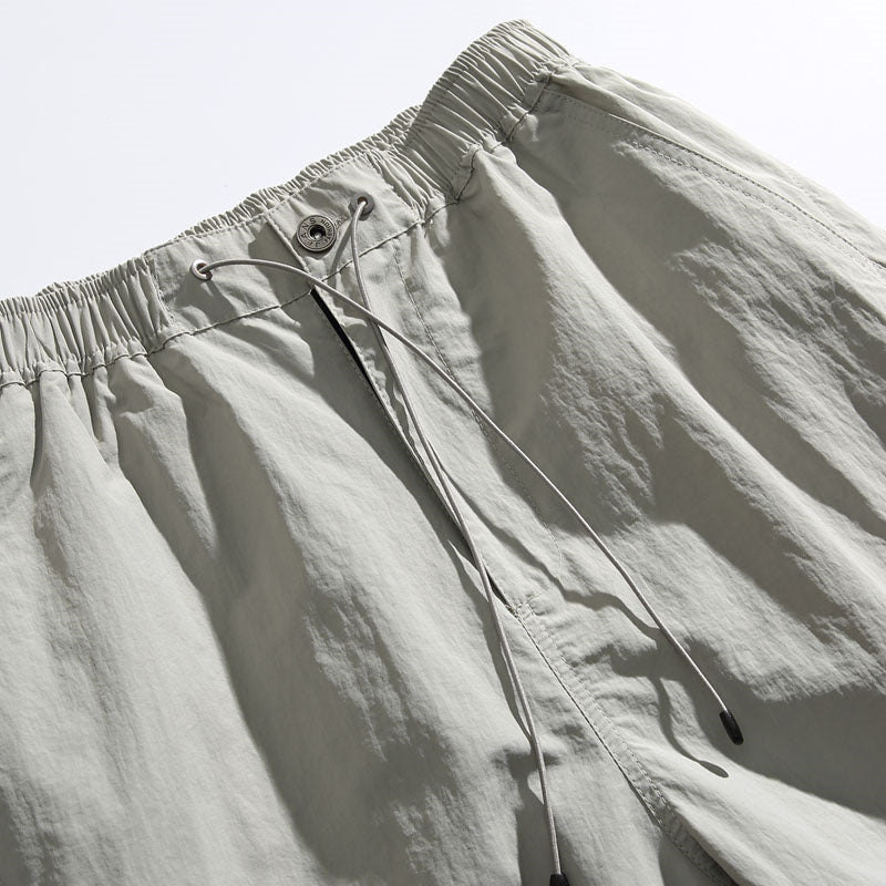 Solid Color Outdoor Loose-Fit Casual Pants