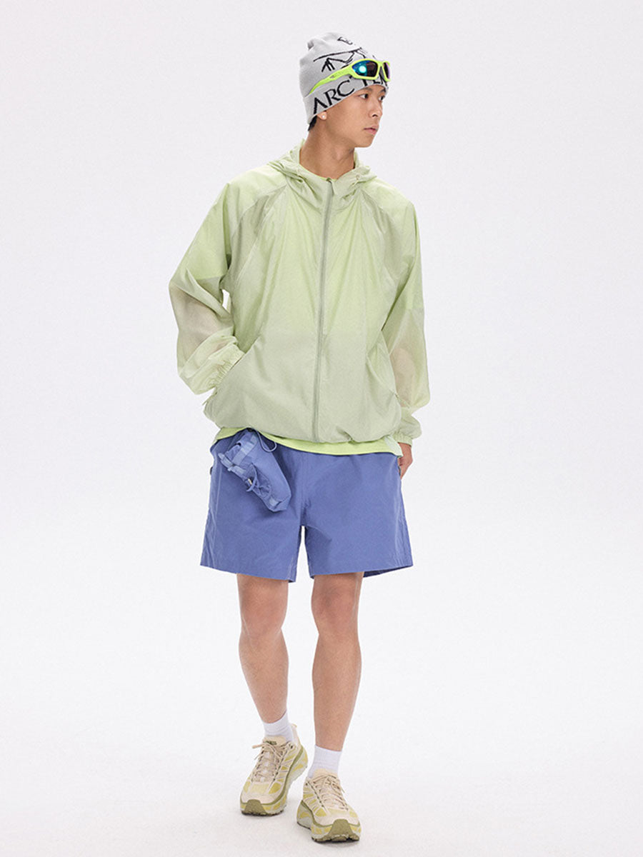 Lightweight Cooling Hooded Jacket with UV Protection