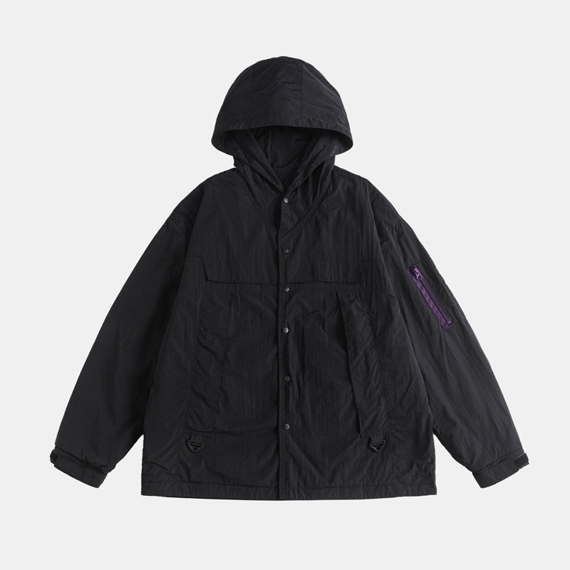 Multi-Pocket Outdoor Loose Jacket