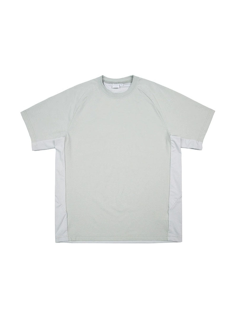 Lightweight Mesh Panel Quick-Dry T-Shirt