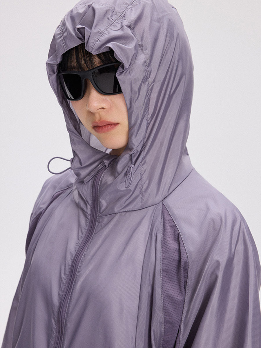 Lightweight Cooling Hooded Jacket with UV Protection