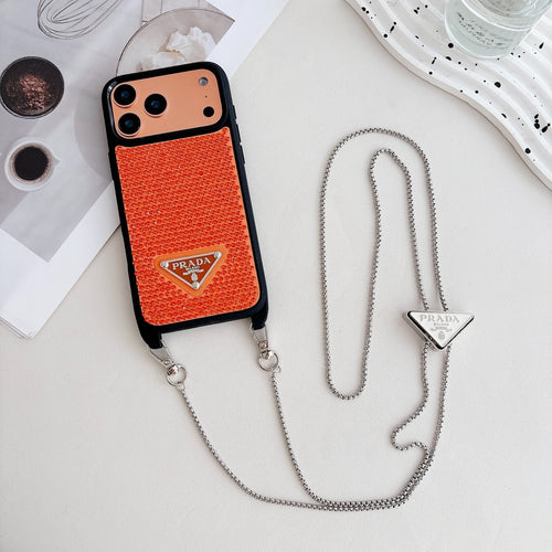 3 Color Phone Case on Chain iPhone
