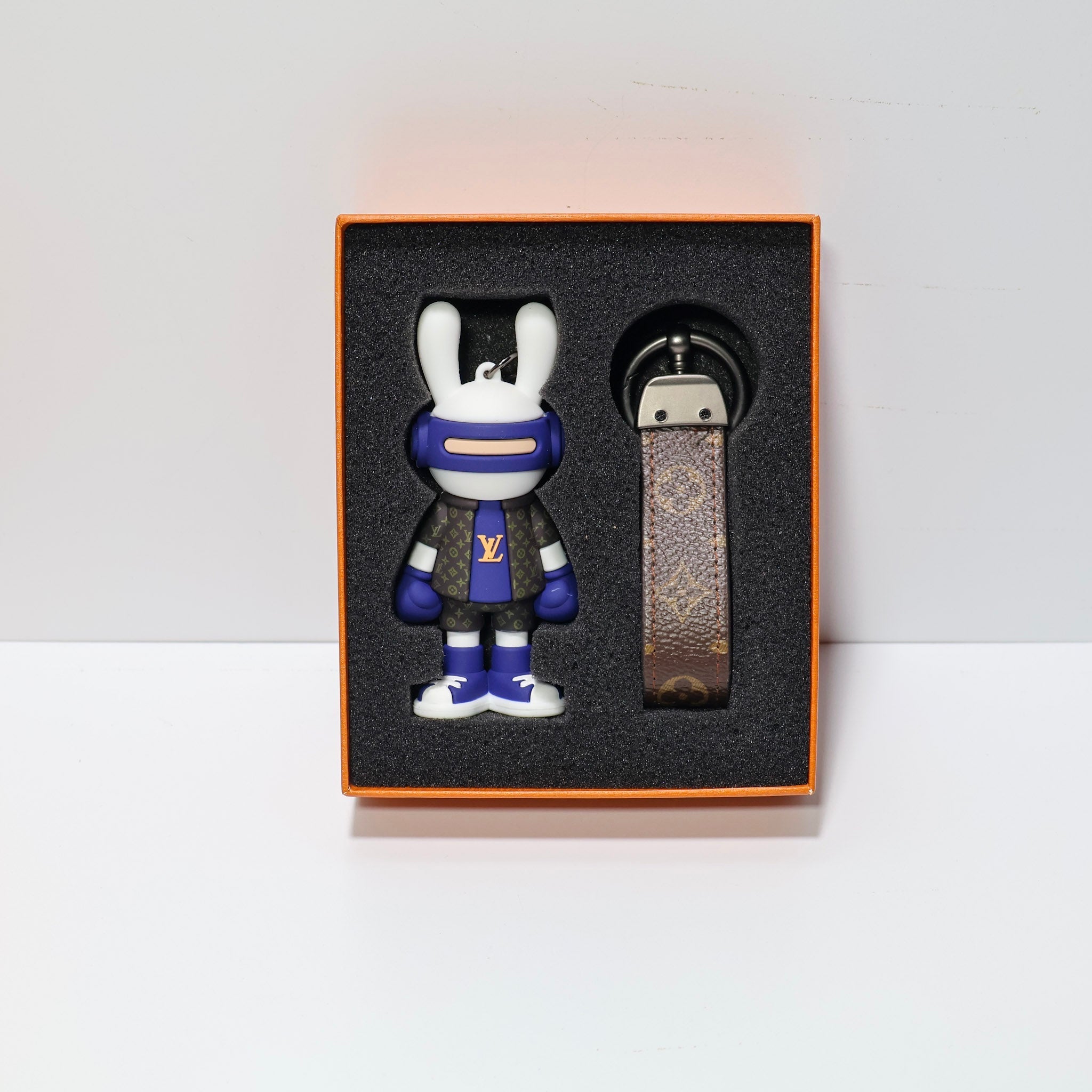 LV Rabbit Keychain Keyring Bag Charm
