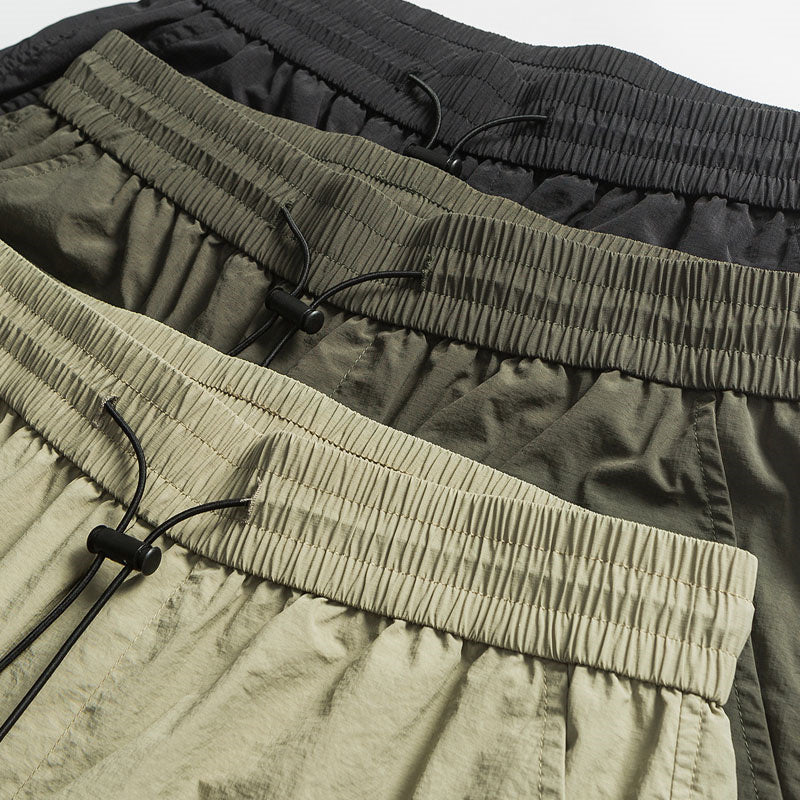 Outdoor Loose-Fit Cargo Pants with Jogger Cuffs