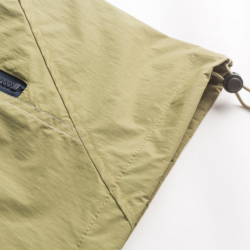 Loose Hood Zipper Outdoor Windproof Jacket