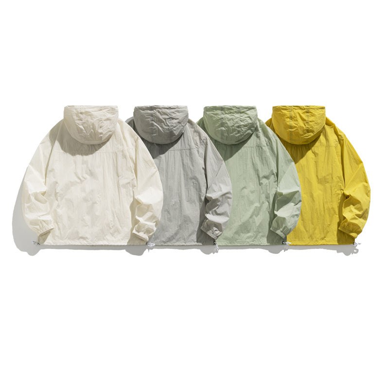 Summer Breathable Hooded UV Protection Jacket