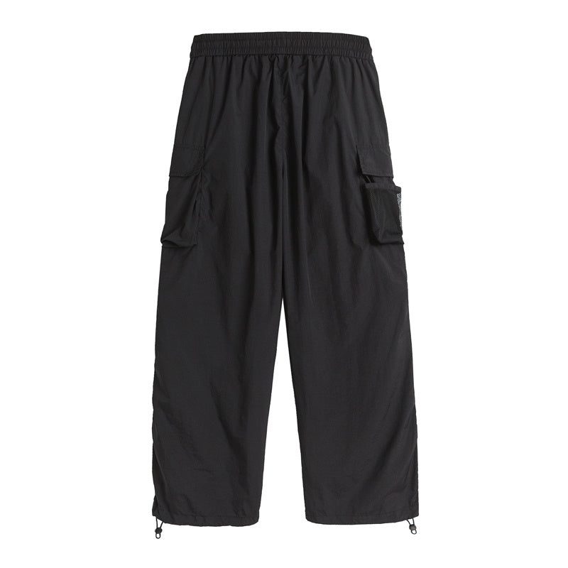 Outdoor Unisex Straight-Leg Casual Cargo Pants