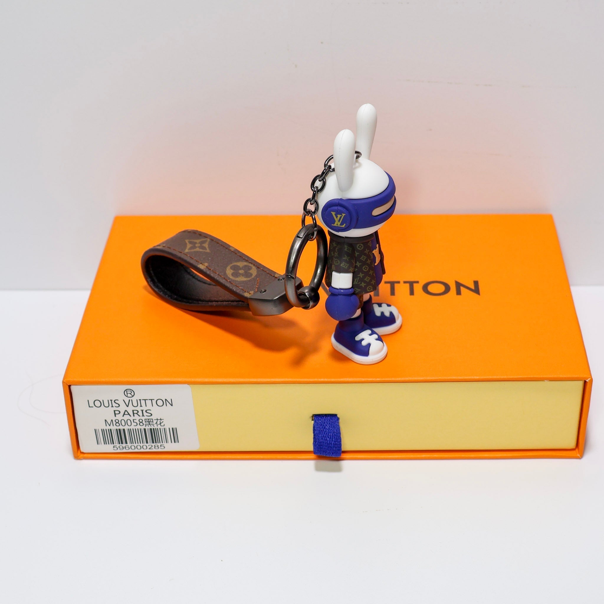 LV Rabbit Keychain Keyring Bag Charm