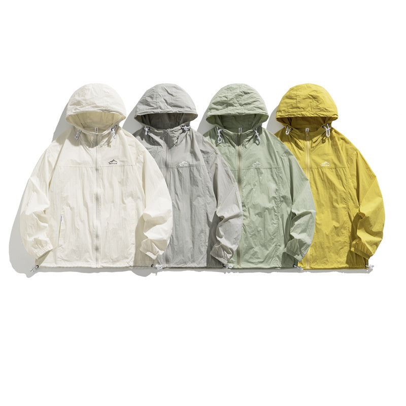 Summer Breathable Hooded UV Protection Jacket