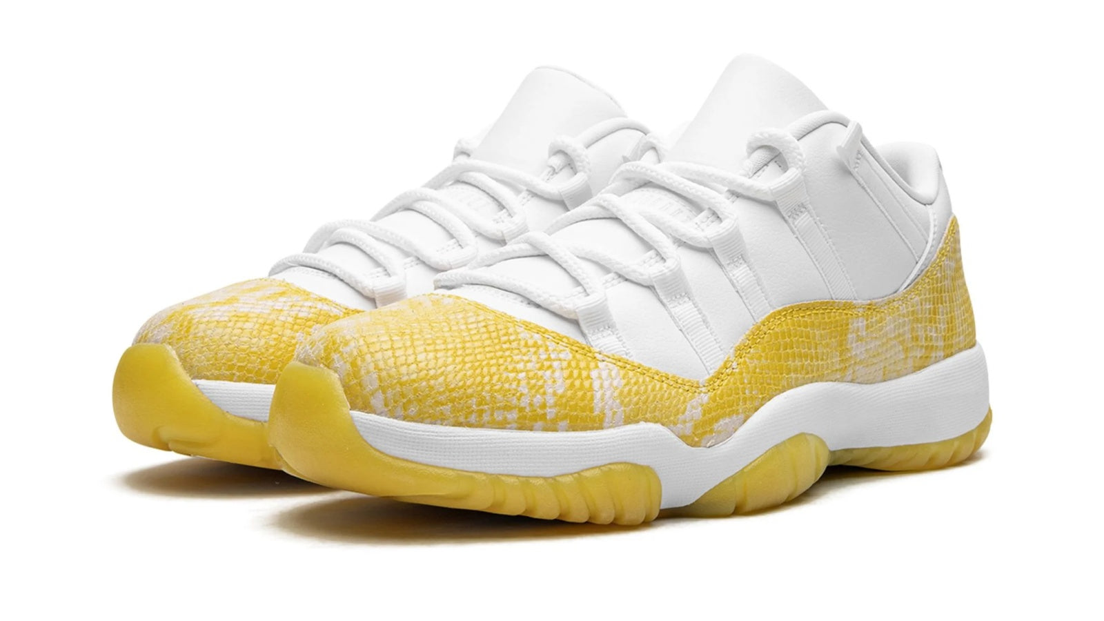 AIR JORDAN 11 LO WMNS "Yellow Snakeskin"